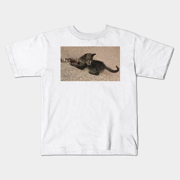 Tiny Hunter Kids T-Shirt by Amanda1775